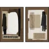 Полотно Home ESPRIT Коричневый Чёрный Абстракция город 63 x 4 x 93 cm (2 штук)