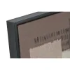 Полотно Home ESPRIT Коричневый Чёрный Абстракция город 63 x 4 x 93 cm (2 штук)