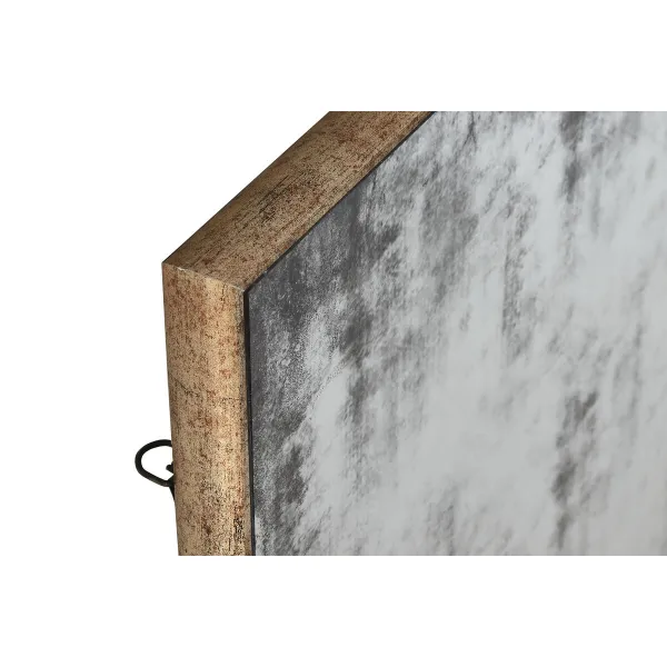 Настенное зеркало Home ESPRIT Чёрный Позолоченный Vintage 80 x 4 x 80 cm