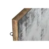 Настенное зеркало Home ESPRIT Чёрный Позолоченный Vintage 80 x 4 x 80 cm