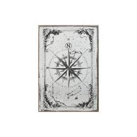 Sieninis veidrodis Home ESPRIT Juoda Auksinis Vintage 60 x 4 x 90 cm