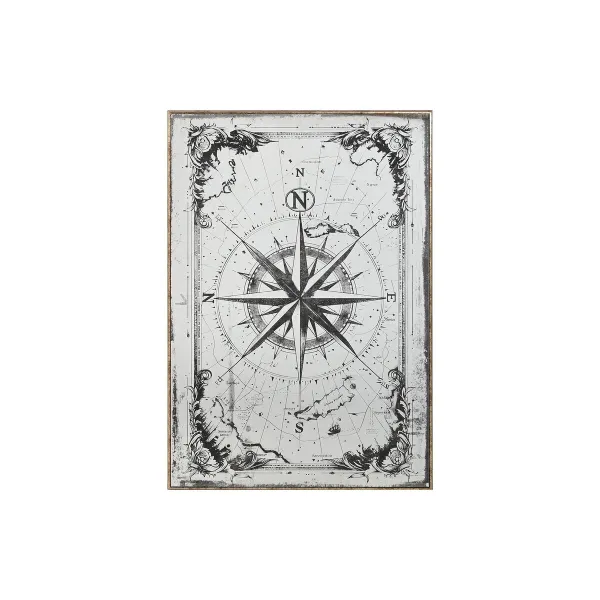 Настенное зеркало Home ESPRIT Чёрный Позолоченный Vintage 60 x 4 x 90 cm