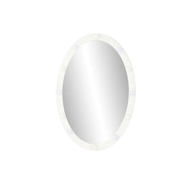 Wall mirror Home ESPRIT White Modern 62,5 X 7,5 X 91 CM 61,5 X 7,5 X 91 CM
