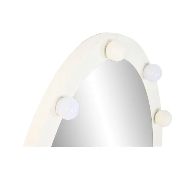 Wall mirror Home ESPRIT White Modern 62,5 X 7,5 X 91 CM 61,5 X 7,5 X 91 CM