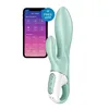 Dual Stimulation Vibe Satisfyer Air Pump Bunny 5 Green