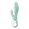 Dual Stimulation Vibe Satisfyer Air Pump Bunny 5 Green