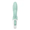 Dual Stimulation Vibe Satisfyer Air Pump Bunny 5 Green