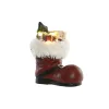 Ziemassvētku Nieciņš Home ESPRIT Balts Sarkans Zaļš Bronza Zābaki 29 X 16,5 X 33,5 CM
