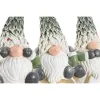 Christmas bauble Home ESPRIT White Green Golden Gnome 23 X 21,5 X 55 CM (3 Units)