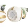 Christmas bauble Home ESPRIT White Green Golden Gnome 23 X 21,5 X 55 CM (3 Units)