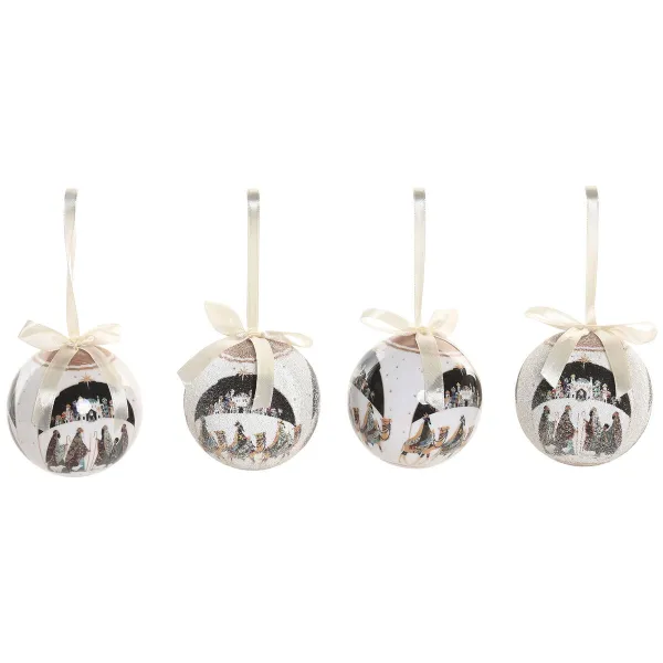 Ёлочные шарики Home ESPRIT Разноцветный PVC (14 Piese)
