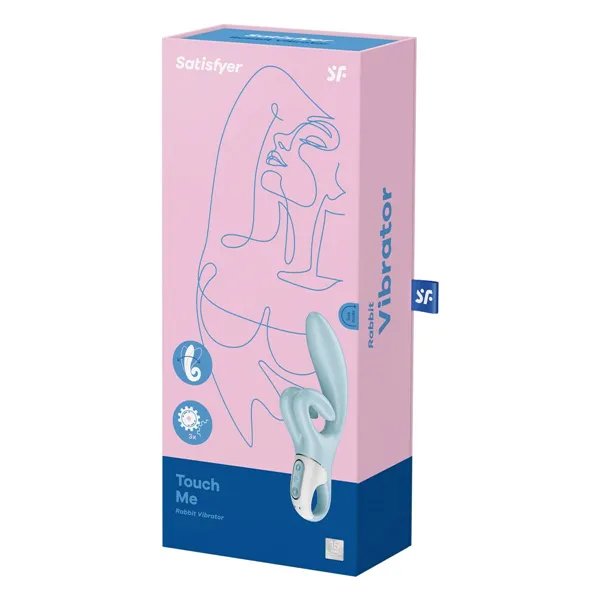 Dual Stimulation Vibe Satisfyer Touch me Blue