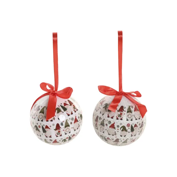 Ёлочные шарики Home ESPRIT Разноцветный PVC (14 Piese)