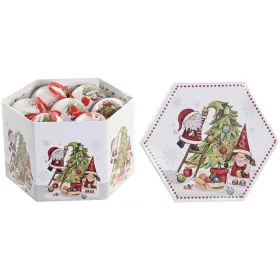 Ёлочные шарики Home ESPRIT Разноцветный PVC (14 Piese)