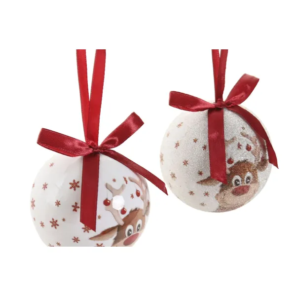 Ёлочные шарики Home ESPRIT Разноцветный PVC (14 Piese)