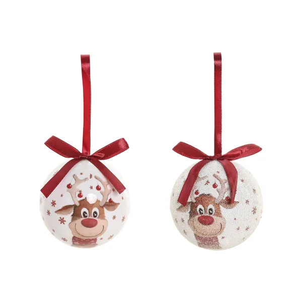 Ёлочные шарики Home ESPRIT Разноцветный PVC (14 Piese)