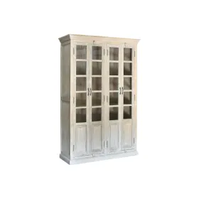 Displejaj stends Home ESPRIT Balts Mango koks 135 x 50 x 210 cm