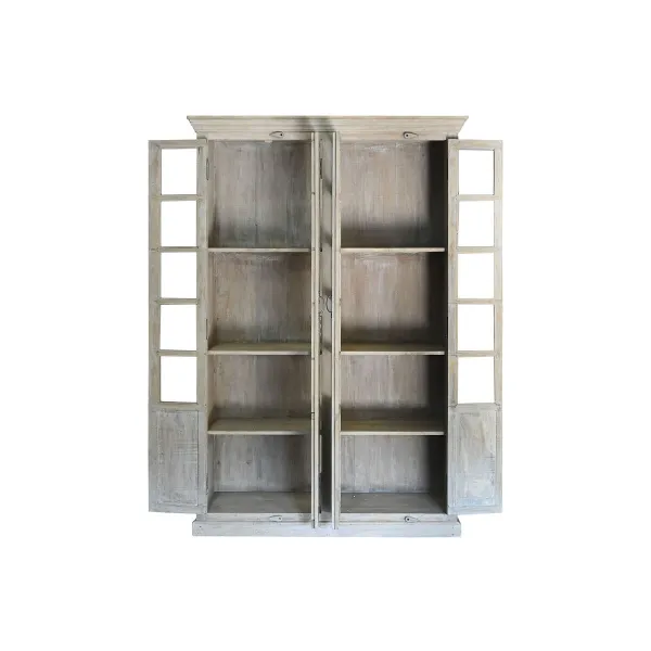 Display Stand Home ESPRIT White Mango wood 135 x 50 x 210 cm