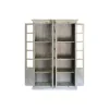 Displejaj stends Home ESPRIT Balts Mango koks 135 x 50 x 210 cm