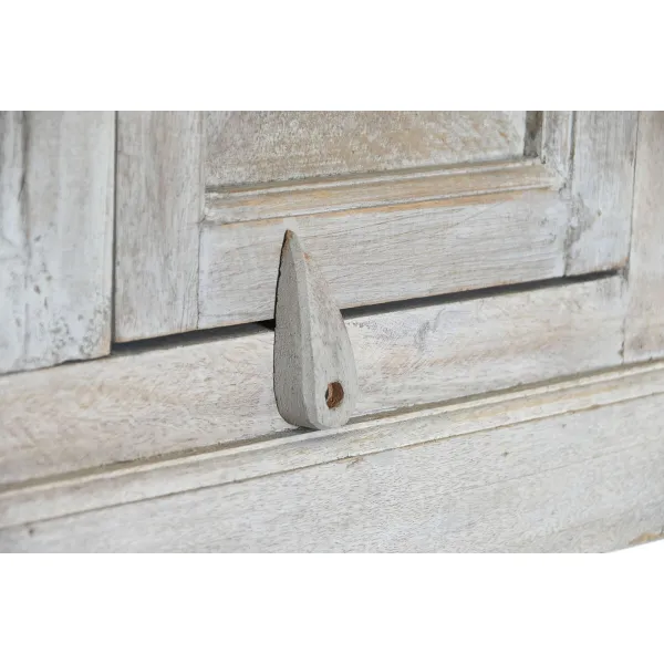 Display Stand Home ESPRIT White Mango wood 135 x 50 x 210 cm
