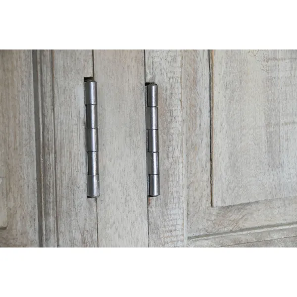 Displejaj stends Home ESPRIT Balts Mango koks 135 x 50 x 210 cm