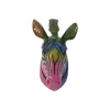 Sienu dekors Home ESPRIT Daudzkrāsains Zebra Moderns 23 X 42 X 49 CM
