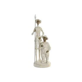 Dekoratīvās figūriņas Home ESPRIT Balts Bronza 14 X 13 X 42,5 CM