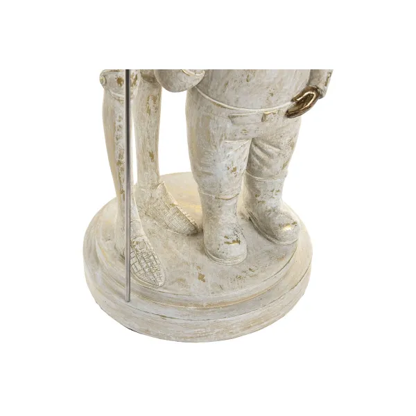 Dekoratīvās figūriņas Home ESPRIT Balts Bronza 14 X 13 X 42,5 CM
