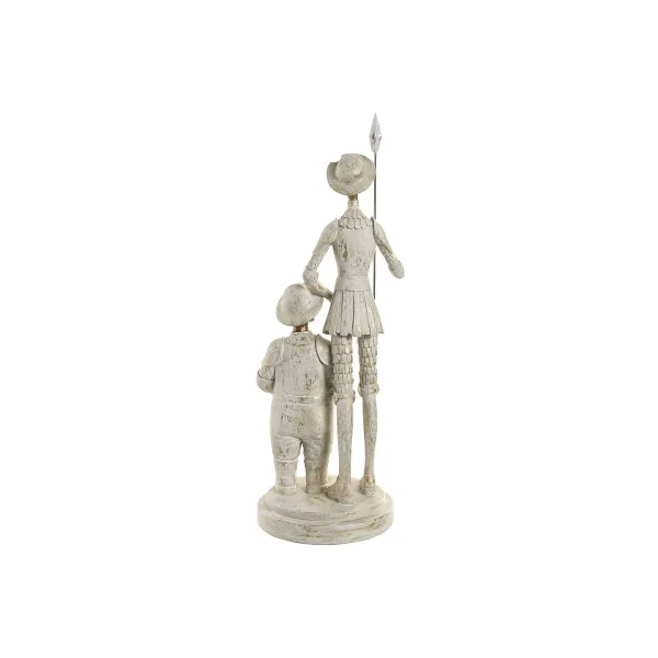Dekoratyvinė figūrėlė Home ESPRIT Balta Auksinis 14 X 13 X 42,5 CM