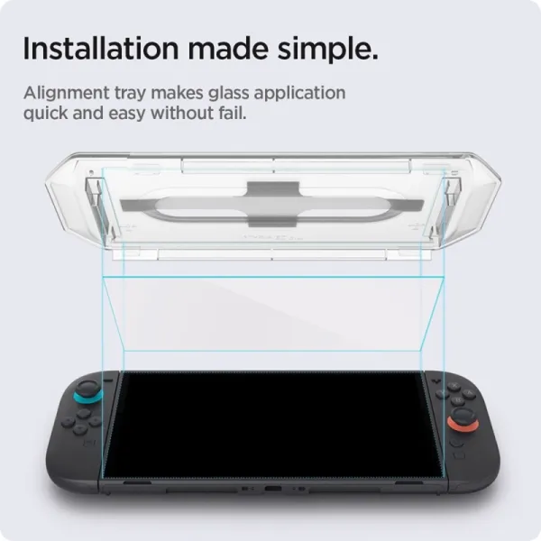 Spigen Glas.TR EZ Fit 2-Pack - Tempered Glass for Nintendo Switch 2 (2 pieces)
