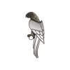 Sienu dekors Home ESPRIT Bronza Moderns Papagailis 18,5 X 5,5 X 49,5 CM