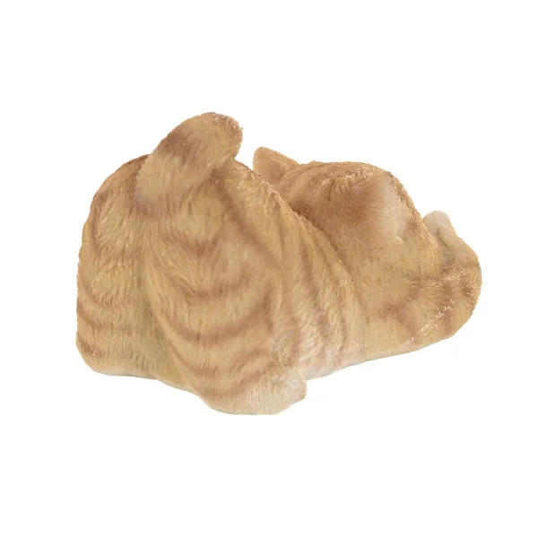 Dekoratīvās figūriņas Home ESPRIT Pelēks Oranžs Kaķu 5 x 9 x 6 cm (6 gb.)