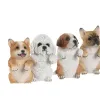 Декоративная фигура Home ESPRIT Белый Коричневый 8 x 8 x 14 cm (4 штук)