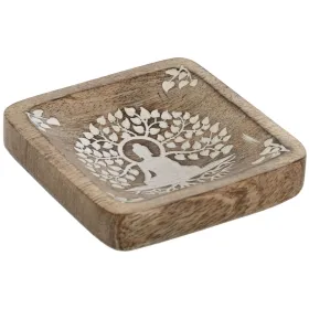 Sulaiņa Paplāte Home ESPRIT Balts Dabisks