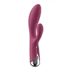 Dual Stimulation Vibe Satisfyer Spinning Rabbit 1 Red