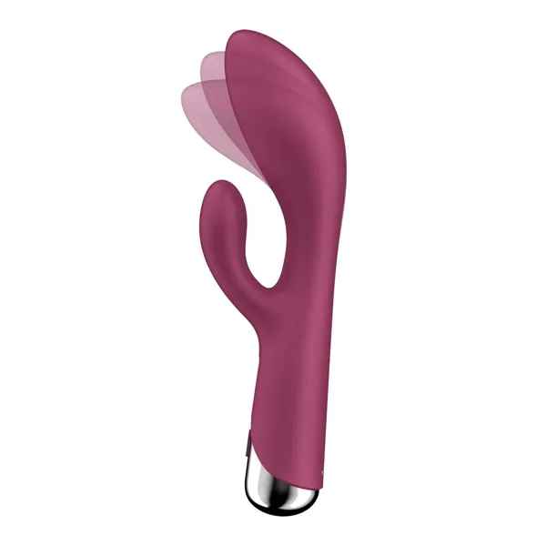 Dual Stimulation Vibe Satisfyer Spinning Rabbit 1 Red