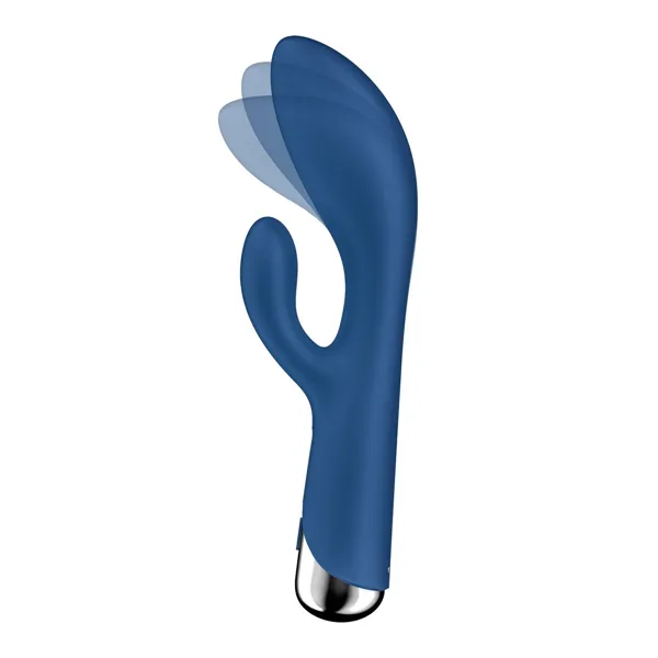 Dual Stimulation Vibe Satisfyer Spinning Rabbit 1 Blue