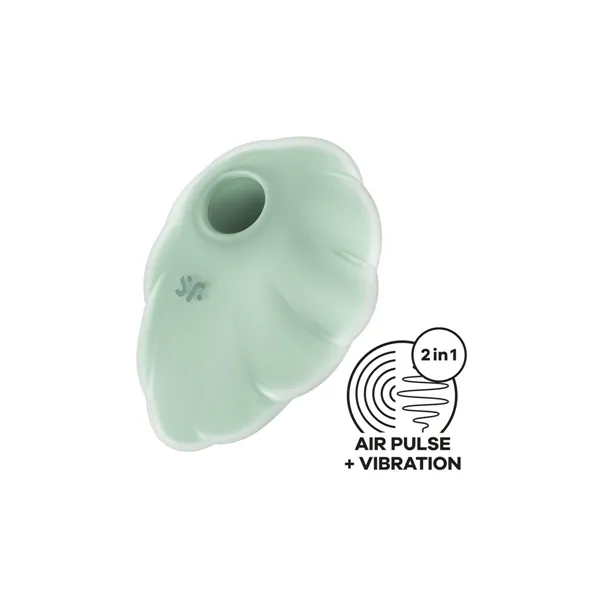 Clitoris Suction Stimulator Satisfyer Cloud Dancer Green