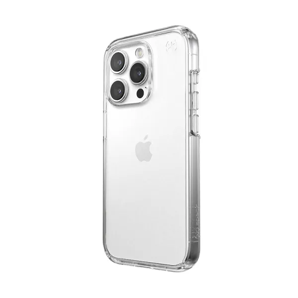 Speck Presidio Perfect-Clear - iPhone 15 Pro Case (Clear)