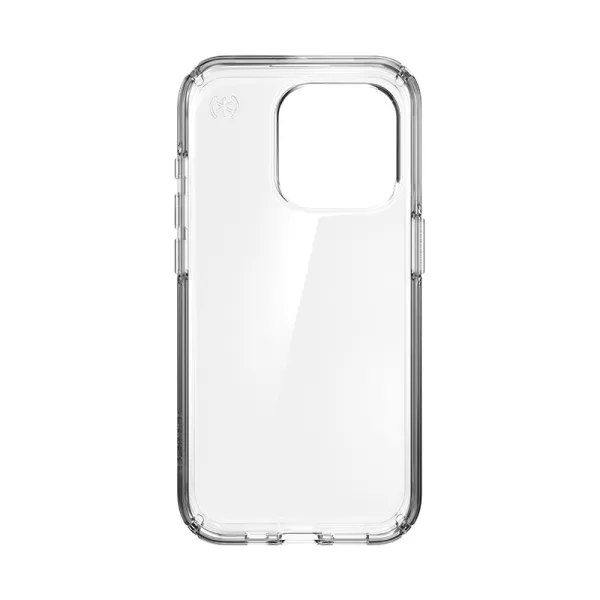 Speck Presidio Perfect-Clear - iPhone 15 Pro Case (Clear)