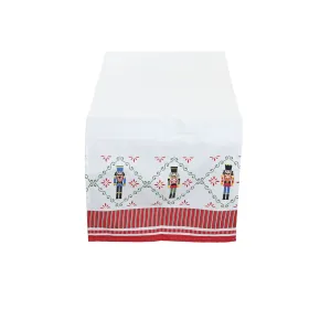 Table Runner Home ESPRIT Red Green Beige 50 x 150 x 0,2 cm