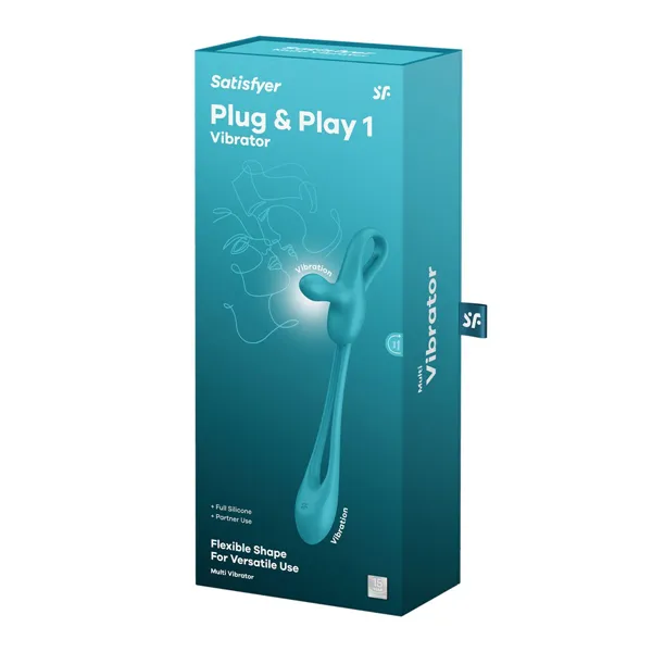 Prostate Massager Satisfyer Plug & Play Blue