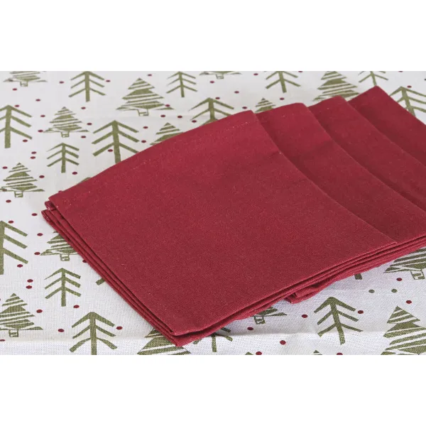 Скатерть из смолы, устойчивая к пятнам Home ESPRIT Белый Зеленый Бежевый (5 Предметы)