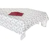 Stain-proof resined tablecloth Home ESPRIT White Green Beige (9 Pieces)