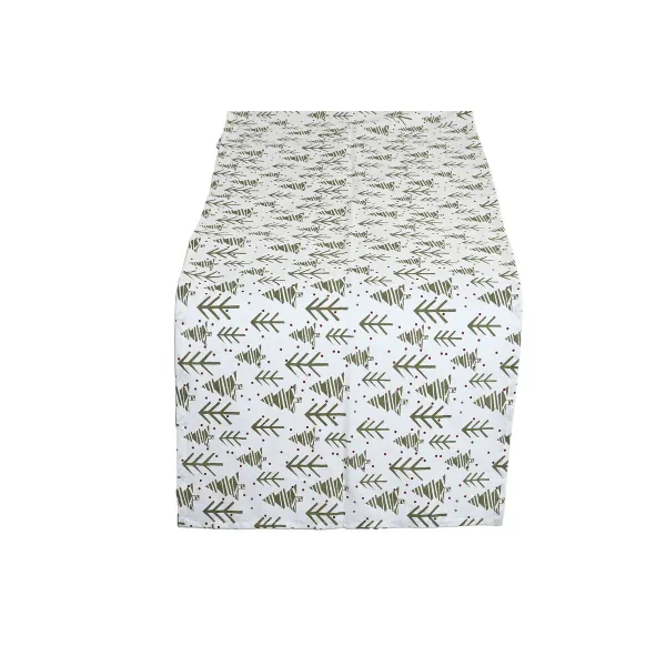 Настольная дорожка Home ESPRIT Белый Зеленый Бежевый 50 x 150 x 0,2 cm