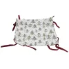 Decorative basket Home ESPRIT White Red Green Beige Tree Christmas 30 x 30 x 8 cm