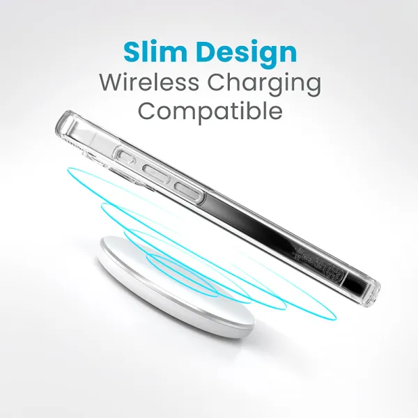 Speck Presidio Perfect-Clear - iPhone 15 Pro Case (Clear)