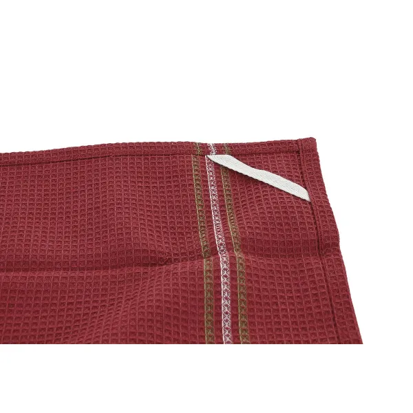 Virtuvės šluostė Home ESPRIT Raudona Žalia Rusvai gelsva 60 X 0,2 X 40 CM