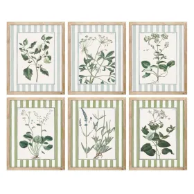 Картина Home ESPRIT Стеклянный Ель 30 x 2,5 x 40 cm (6 штук)