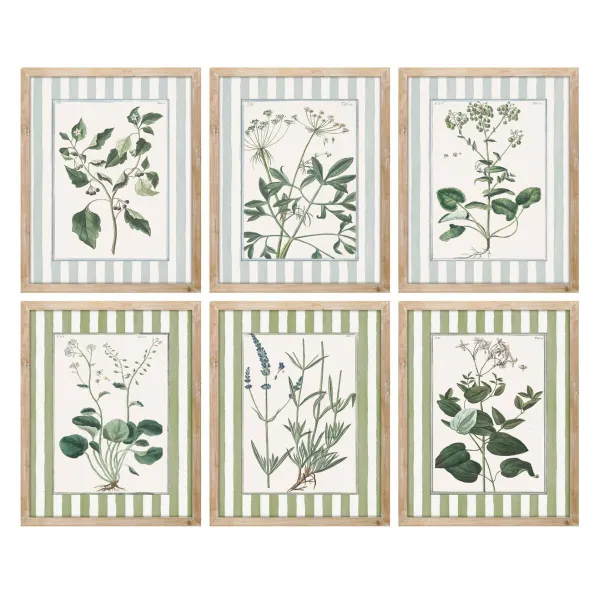 Картина Home ESPRIT Стеклянный Ель 30 x 2,5 x 40 cm (6 штук)